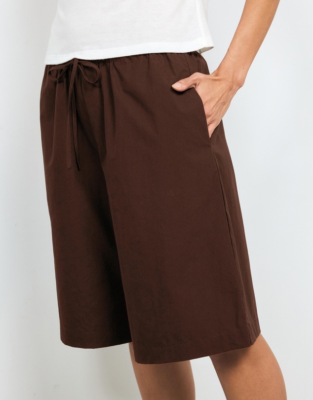 AERE - Kirra Poplin Bermuda Shorts