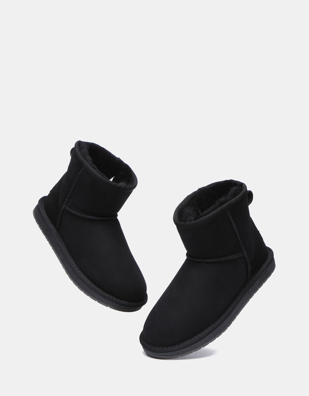 EVERAU - Australian Shepherd Ugg Mini Classic Sheepskin Upper UGG Boots