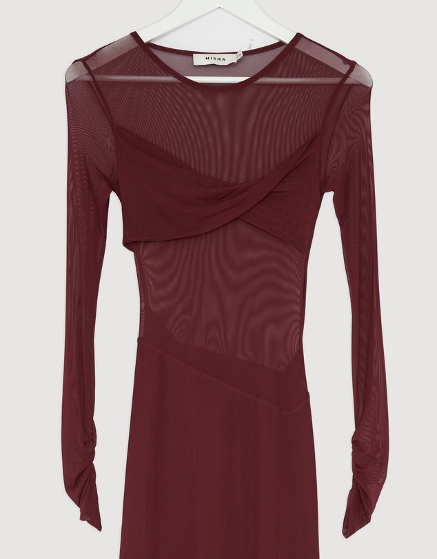 Revibe - Repaired MISHA Abelia Mesh Dress - AU 6