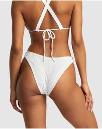 RVCA - Palm Grooves Moderate Bikini Bottoms For Women