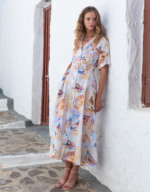 KACHEL - Carrie Maxi Dress