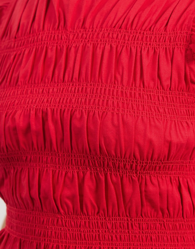Atmos&Here - Coralie Linen Blend Frill Top