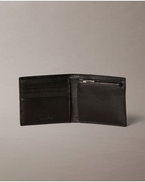 Calvin Klein - Embossed Emblem Billfold With Coin Pouch