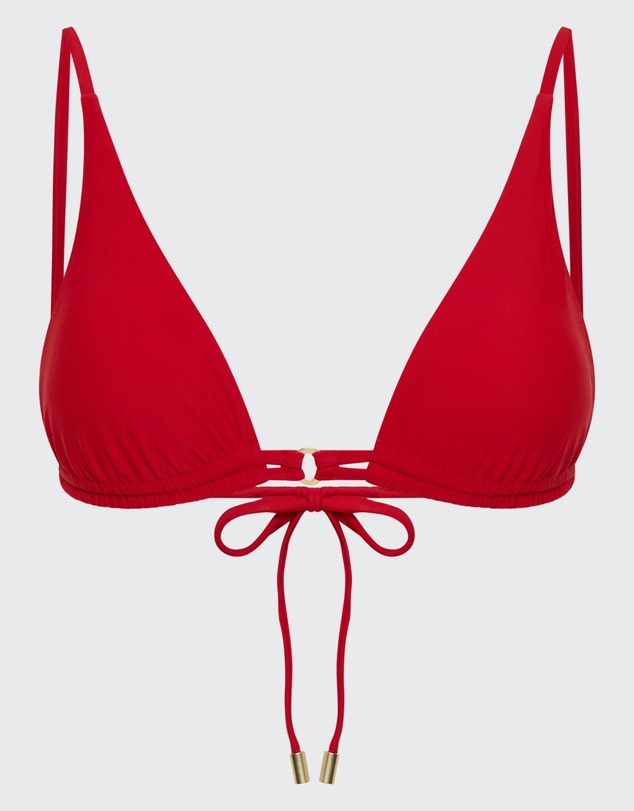 Vacay Swimwear - Messina Top Cincinnati Red