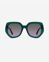 Hawkers Co - HAWKERS - Green Aurora MIA Sunglasses for Men and Women UV400