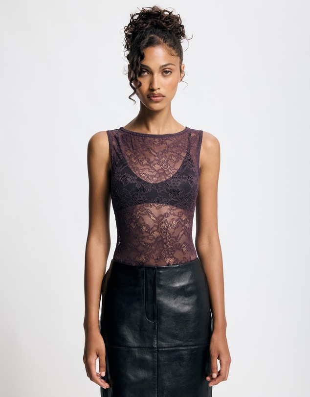 Lover - Dahlia Sleeveless Lace Top
