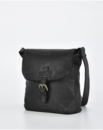 Cobb & Co - Burton Washed Leather Crossbody