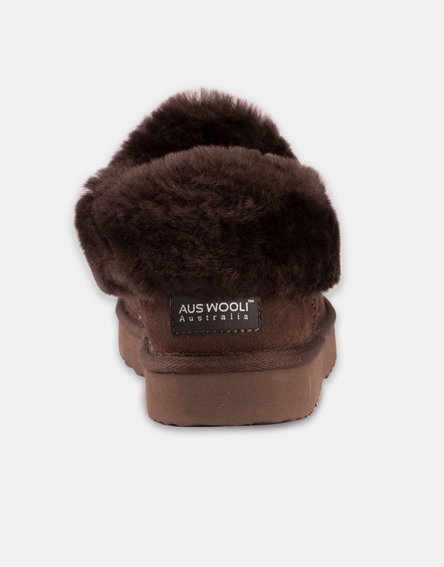 AusWooli Ugg Boots - Coogee Sheepskin Wool Ankle Slippers