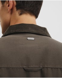 Country Road - Textured Sherpa Oversized Jacket
