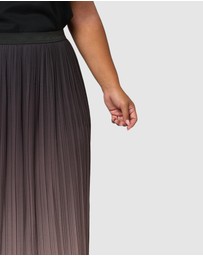 Pink Dusk by Curve Project - Heartthrob Maxi Skirt