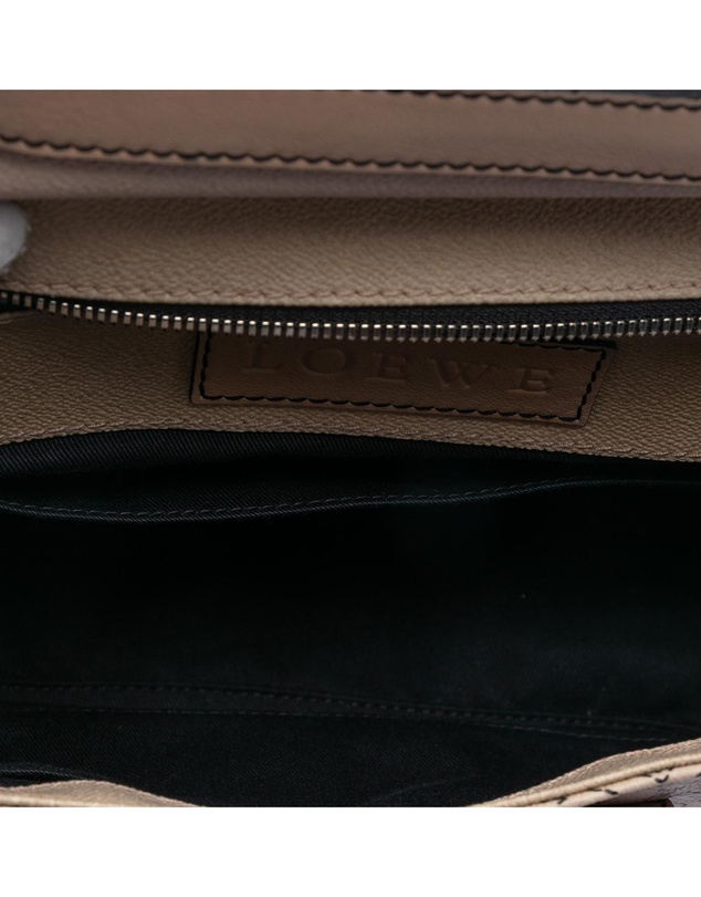 Pre-Loved by Azura Reborn - Pre-Loved Anagram Coated Canvas Kite Satchel