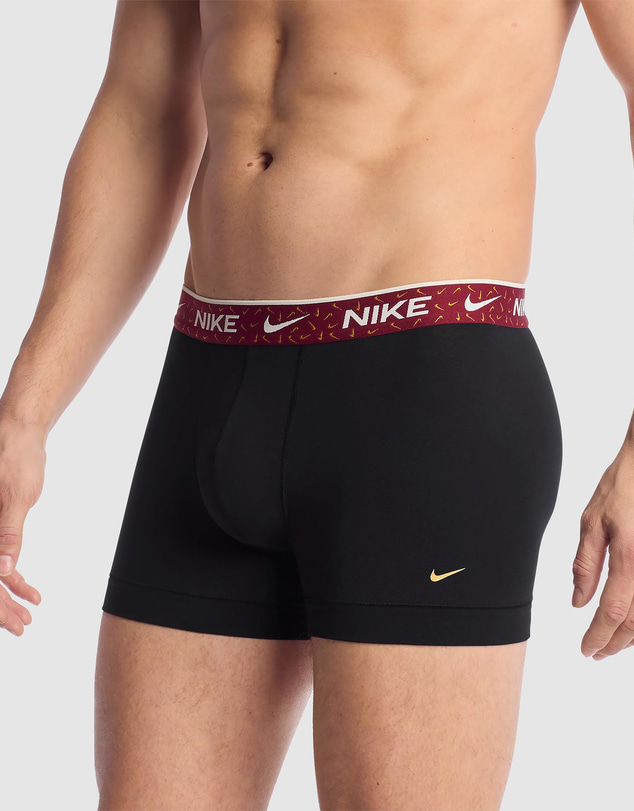 Nike - 3-Pack Essential Cotton Stretch Trunks
