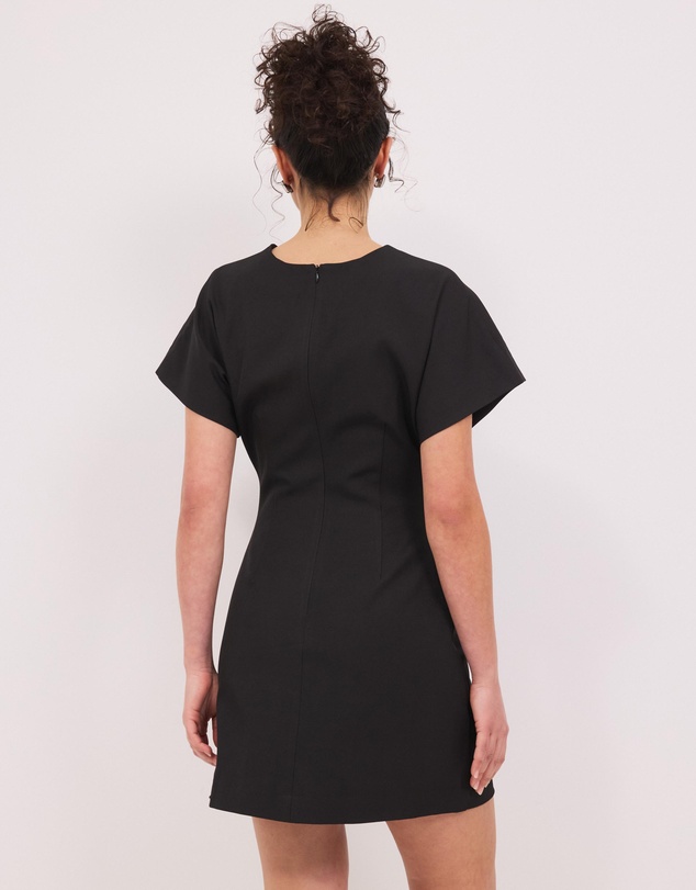 Calli - Saige Suiting Cinched Mini Dress