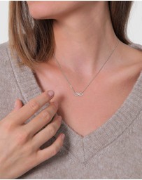 Elli Jewelry - Necklace Infinity 925 Sterling Silver