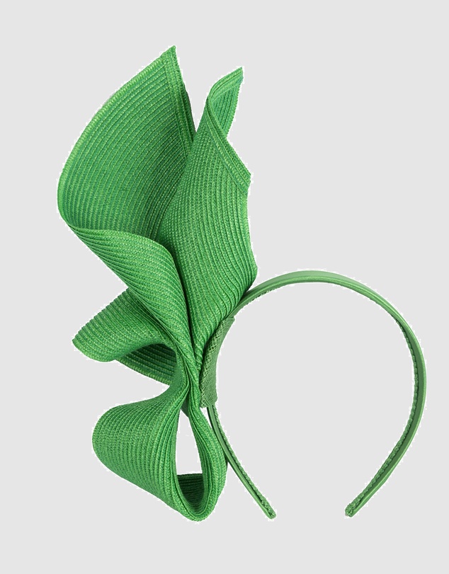 Max Alexander - Tall Green Racing Fascinator