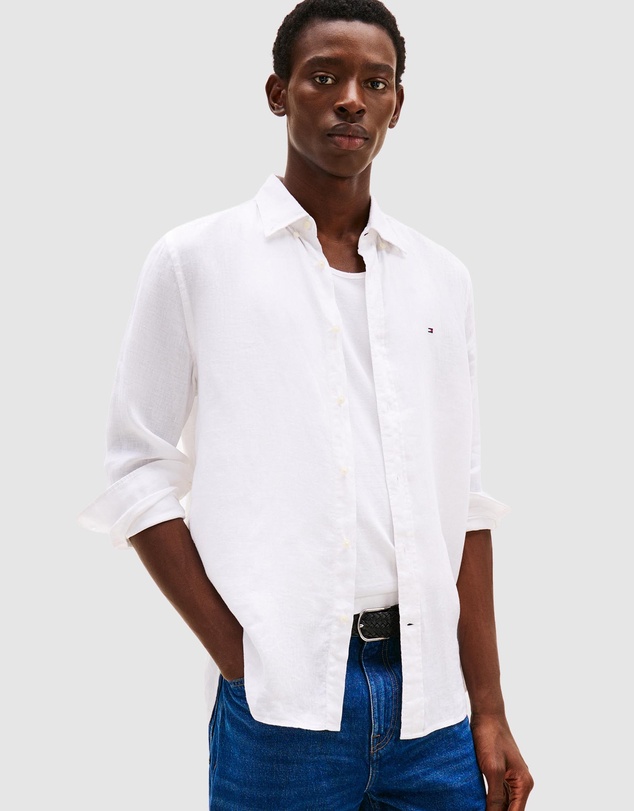 Tommy Hilfiger - Pigment Dyed Linen Regular Fit Shirt