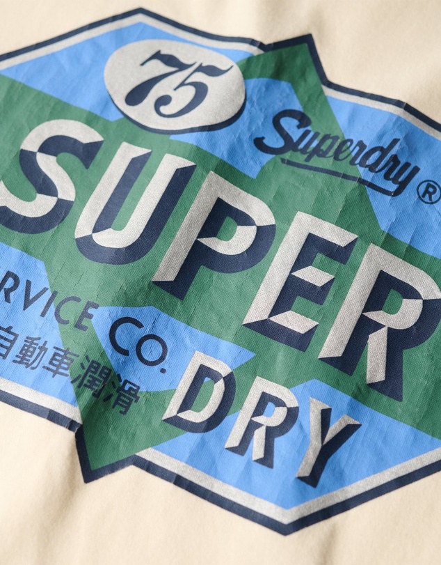 Superdry - Workwear Gasoline Graphic Tee