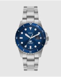 Fossil - Fossil Silver Tone Analogue Watch
