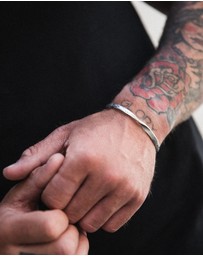 Haze & Glory - ICONIC EXCLUSIVE - Bracelet Bangle Twist in 925 Sterling Silver