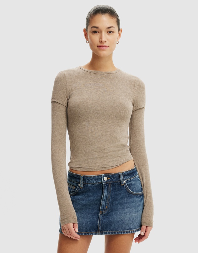 Cotton On - Original Denim Skorts