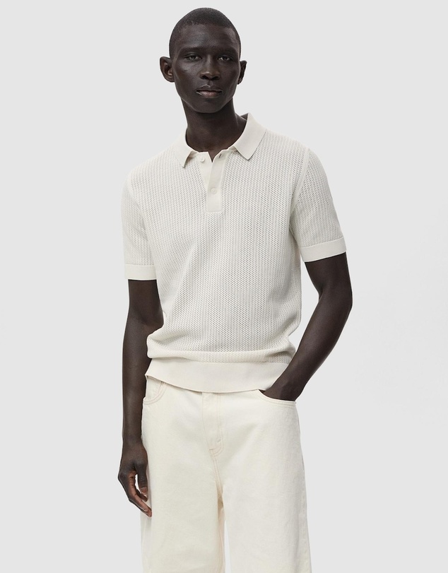 M.N.G - Pointele Polo Shirt