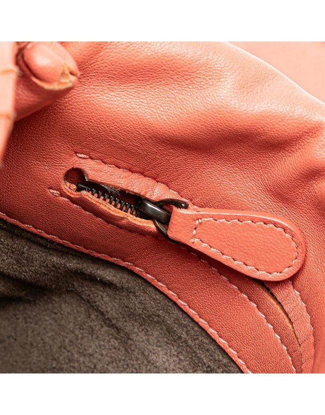 Pre-Loved by Azura Reborn - Pre-Loved Leather Intrecciato Flap Satchel