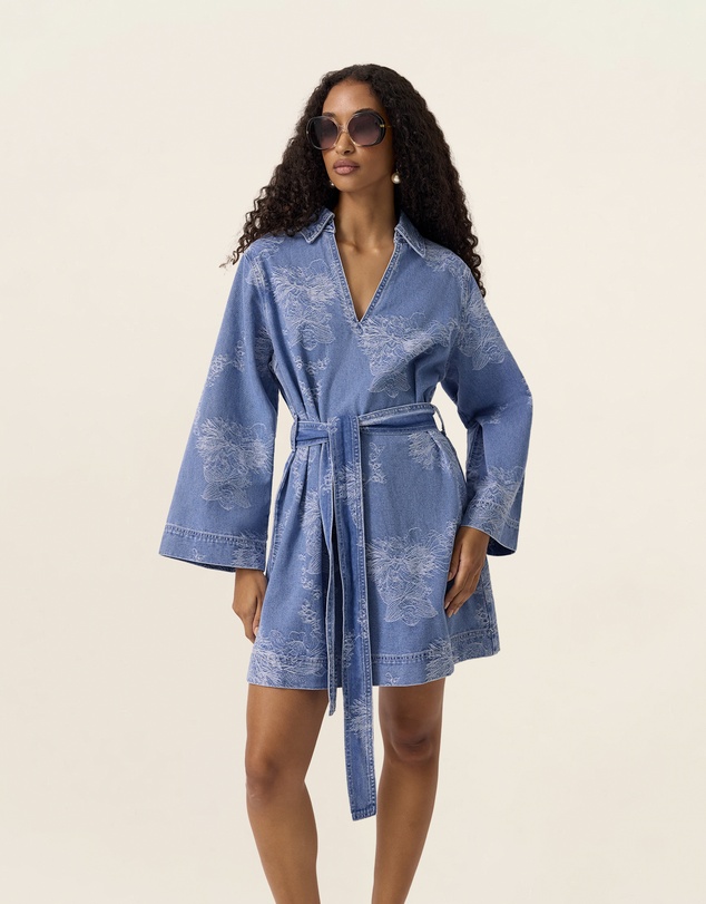 MOS The Label - Elodie Denim Mini Dress