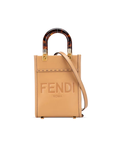 Pre-Loved by Azura Reborn - Pre-Loved Mini Leather Sunshine Shopper Tote