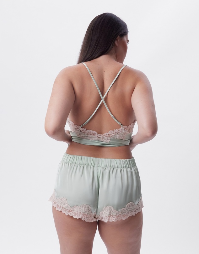 Bras N Things - Bethany Short - Light Green