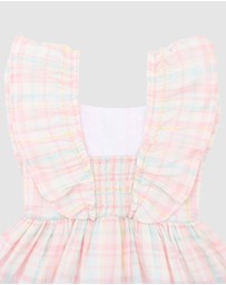 Bebe by Minihaha - Madelyn Check Dress - Kids