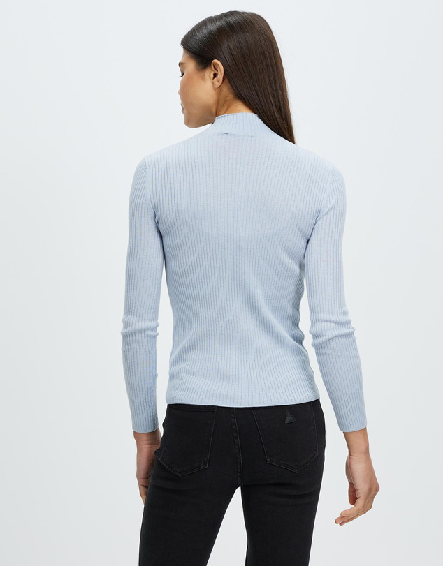 Honey and Beau - High Neck Base Top