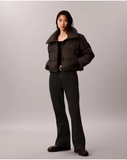 Calvin Klein Jeans - All-Over Logo Down Puffer Jacket