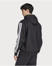 adidas Sportswear - Essentials 3-Stripes Fleece Hoodie Mens