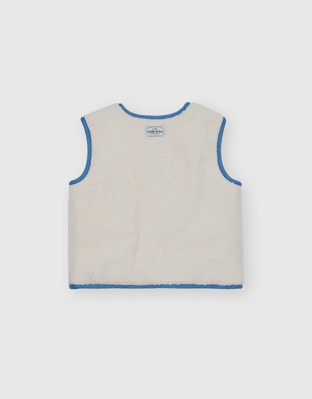 Goldie + Ace - Reversible Chambray Button Vest - Babies-Kids