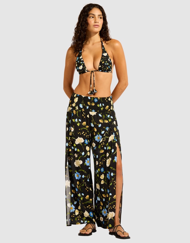 Seafolly - Modern Romance Shirred Waist Wrap Pant