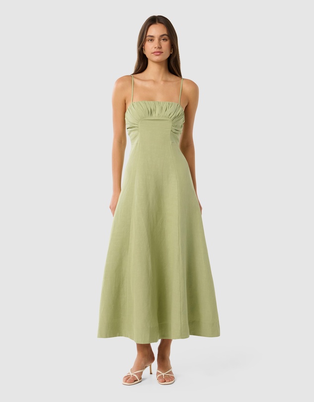 Forever New - Camilla Strappy Ruched Midi Dress