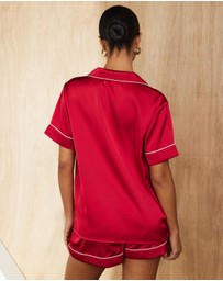 Atmos&Here - Lilah Short Satin PJ Set