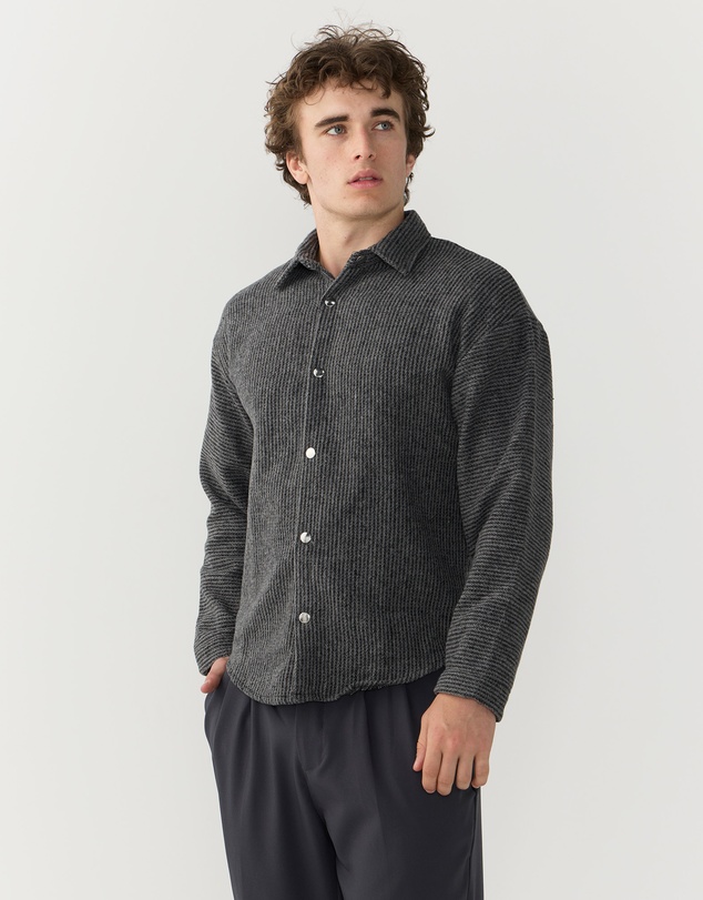 Justin Cassin - Frontline Stripped Thick Shirt