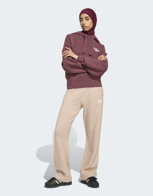 adidas Originals - ESSENTIALS KNIT HOODIE Womens