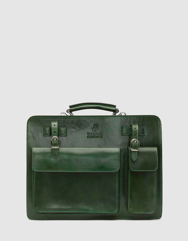 Republic of Florence - Munich Green Briefcase