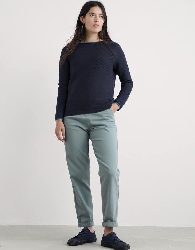 Seasalt - Seasalt Cornwall Blue Waterdance Trousers
