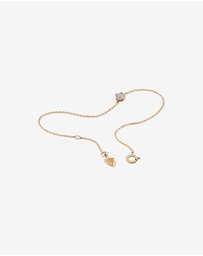 Michael Hill - Bracelet with Tanzanite in 10kt Yellow Gold