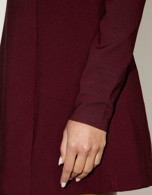 Dazie - Suits Me Tailored Long Sleeve Mini Dress