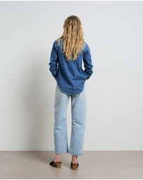 DRICOPER DENIM - Valiant Blue Denim Shirt