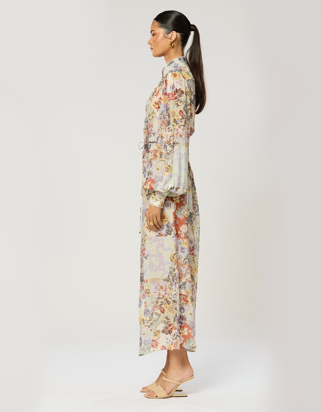 Winona - Genovia Button Maxi Dress
