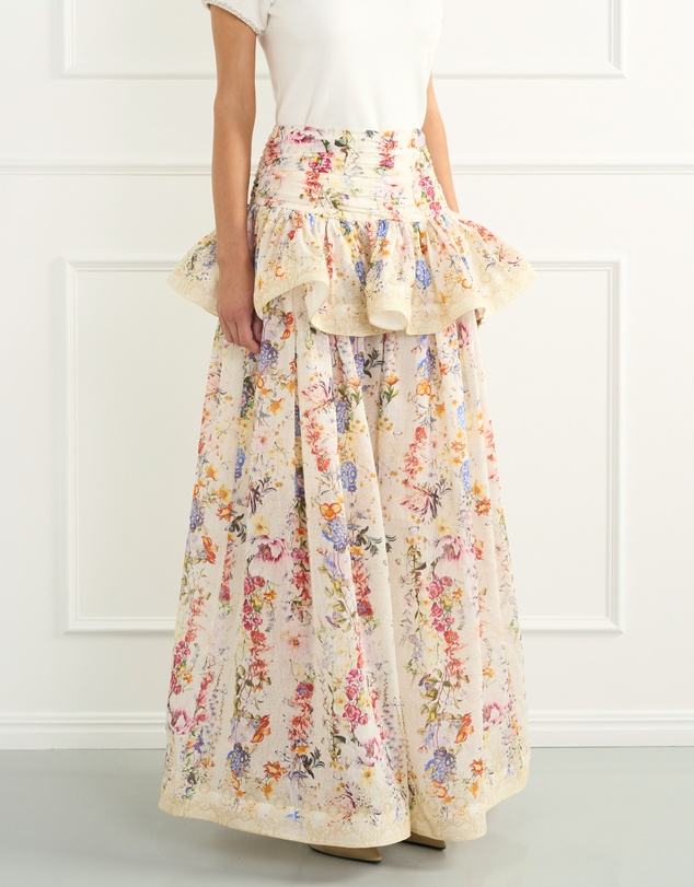 Aqua Blu Australia - Flores Antonia Maxi Skirt