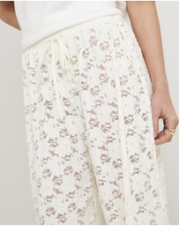 Subtitled - Jasmine Lace Relaxed Pants