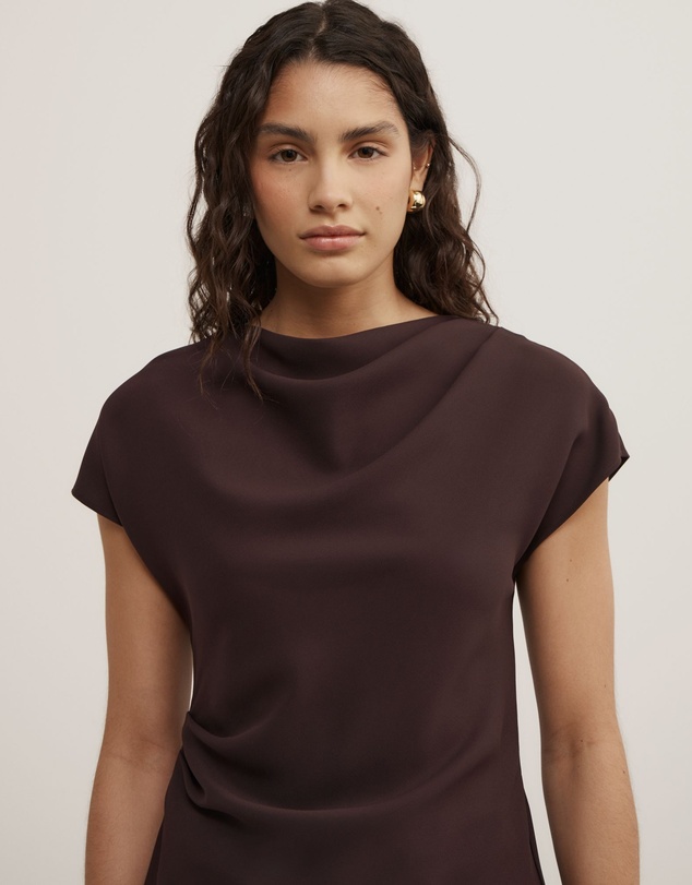 Witchery - Cowl Neck Crepe Top