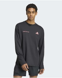 adidas Performance - adi365 Running Community Culture Long Sleeve Shirt Mens