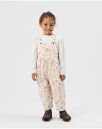Goldie + Ace - Strawberry Fields Goldie Vintage Overalls - Babies-Kids